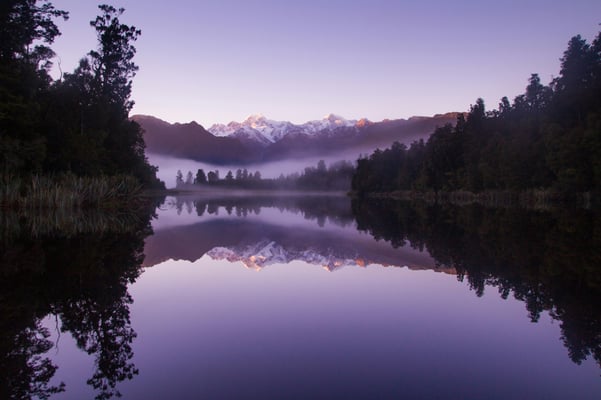 Lake Matheson, Fox Glacier